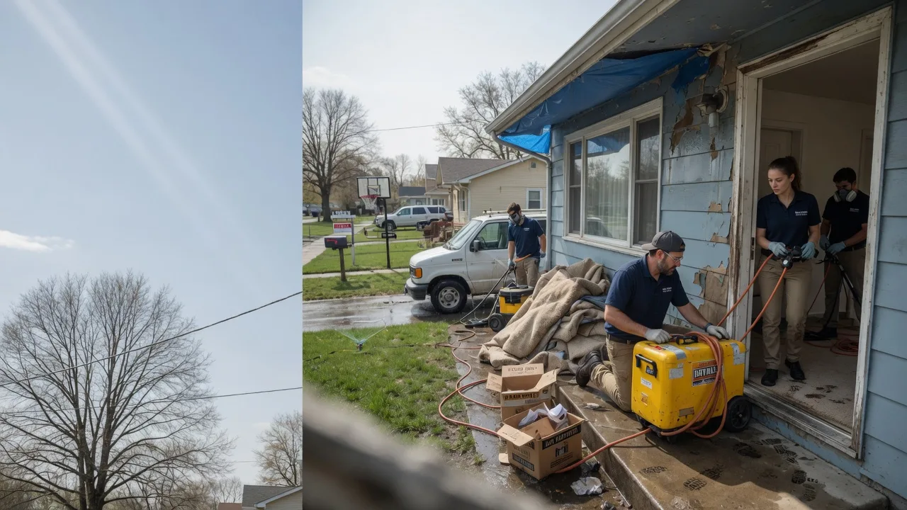 Basement Flood Cleanup in Polk, OH near me
